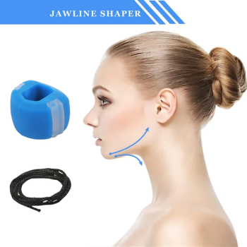 V CN BLUE JAW EXERCISER USED TO GAIN SHARP AND CHISELLED JAWLINE EASILY AND FAST