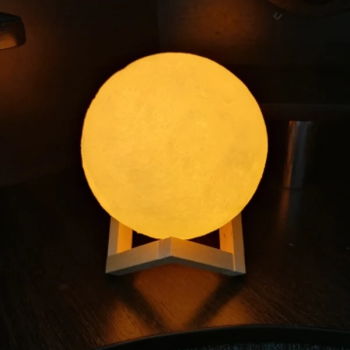 3D MOON LAMP WITH BATTERY OPERATED