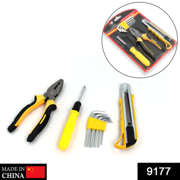 COMBO TOOL ALLEN KEY SET & COMBINATION PLIER WITH SCREW DRIVER AND CUTTER