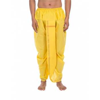 Yellow Dhoti for men